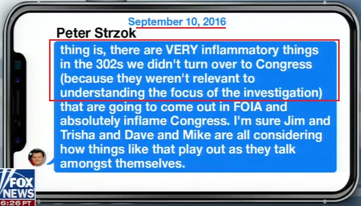 "Obstruction of Justice" - Special Agent Strzok Text Message Highlights ...