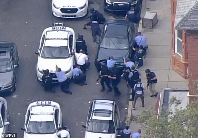 Six Police Officers Shot in Philadelphia - Standoff With Suspects ...