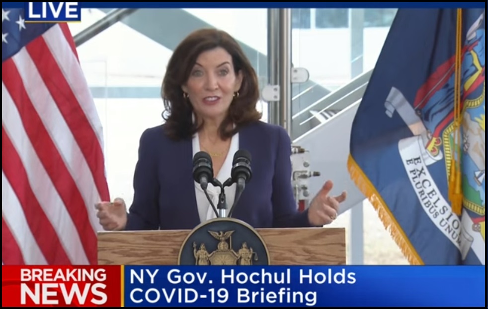New York Governor Kathy Hochul Equates Masks in School to Children Wearing Shoes, They'll Get Used to It - The Last Refuge