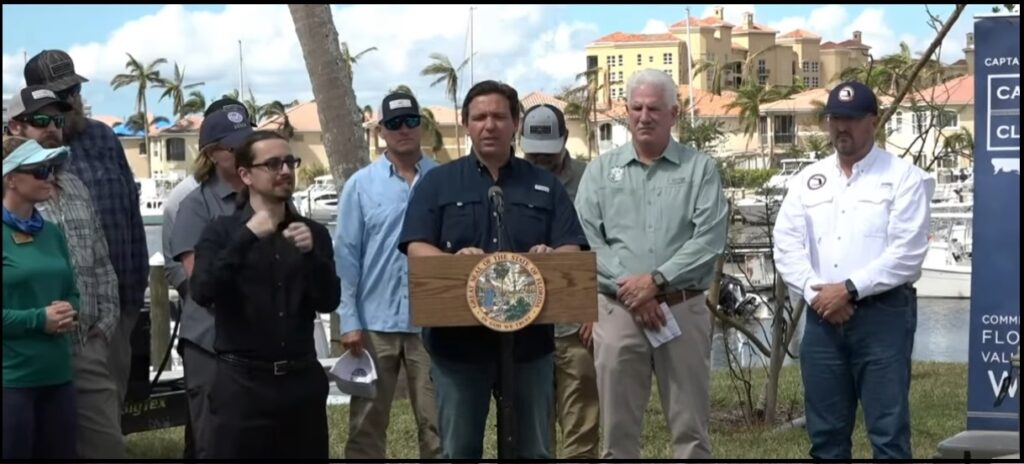 Florida Governor Ron DeSantis Provides Update on Hurricane Ian Recovery ...