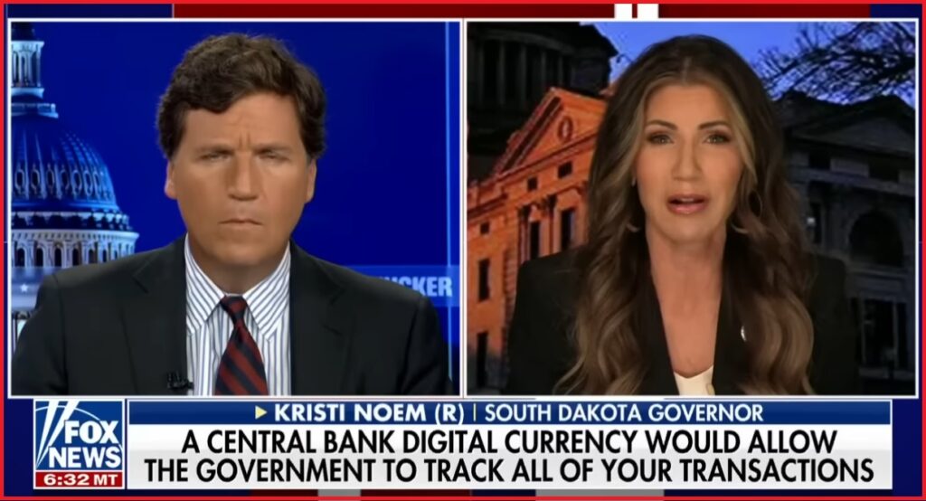 Kristi Noem Sends Warning About State Level Effort to Redefine Currency, Same Legislation Currently Hitting 20 States