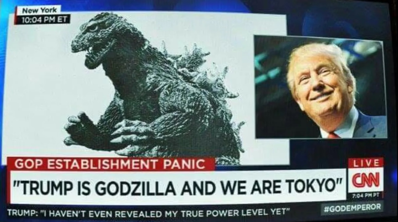 Godzilla Trump 1
