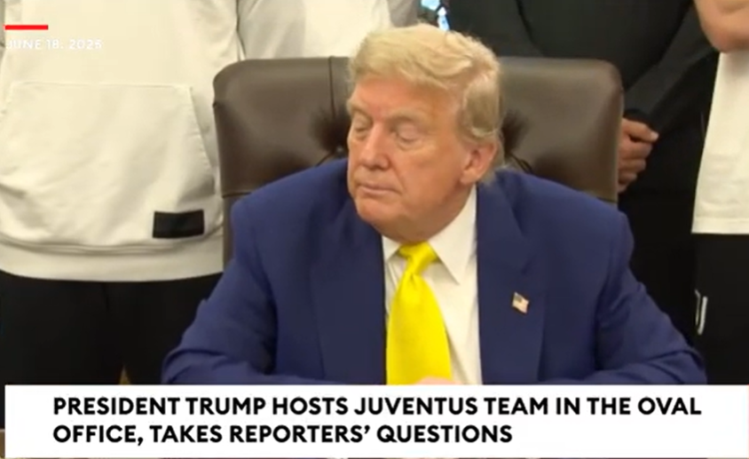 NextImg:President Trump Takes Questions From Media About ongoing Israeli Bombing of Iran Sites - The Last Refuge