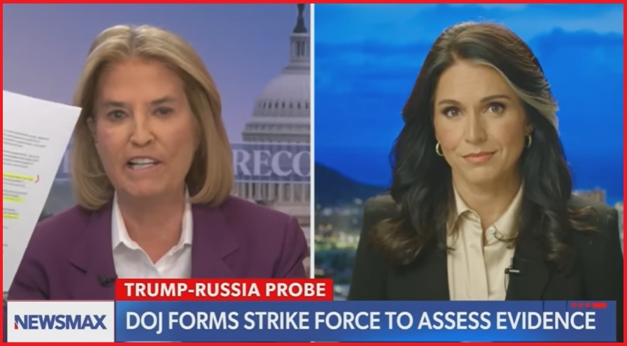 NextImg:DNI Tulsi Gabbard Reacts to former DNI James Clapper Hiring Lawyers - The Last Refuge