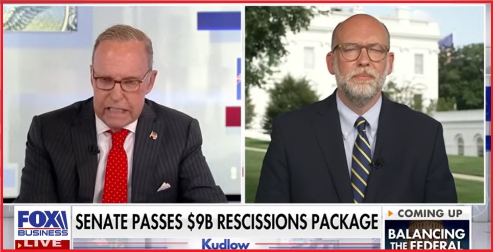 NextImg:OMB Director Russ Vought Discusses Concerns with FED Spending and Recission Cuts Sent to Congress - The Last Refuge