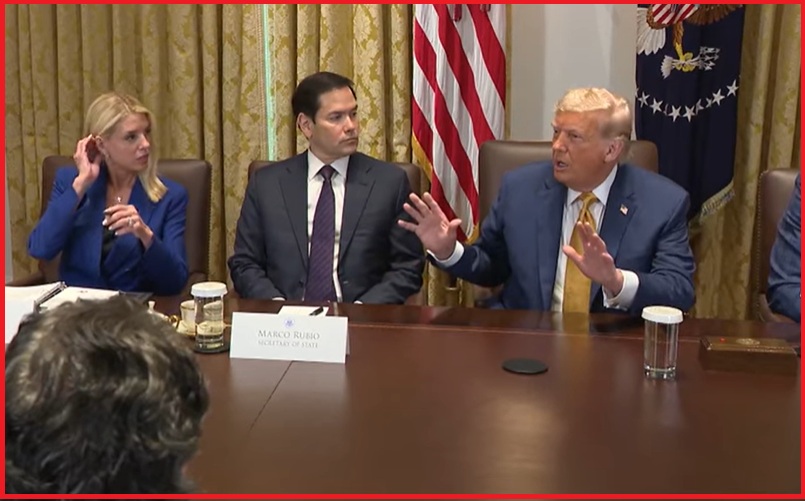 NextImg:President Trump Appears Frustrated About Continued Jeffrey Epstein Questions - The Last Refuge