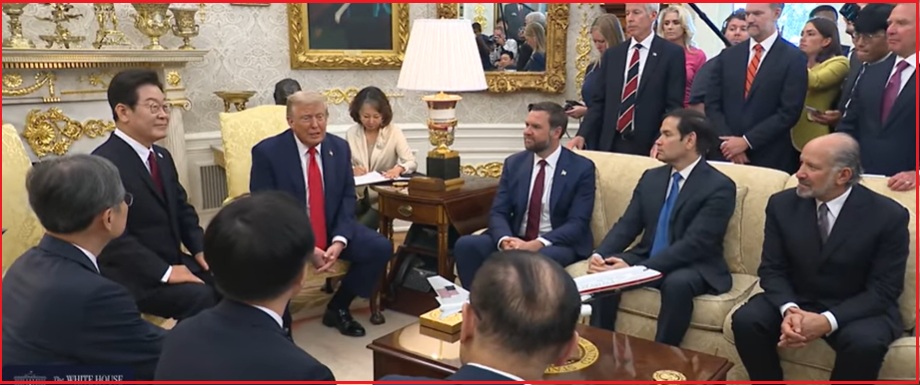 NextImg:President Trump Participates in a Bilateral Meeting with The President of South Korea - The Last Refuge
