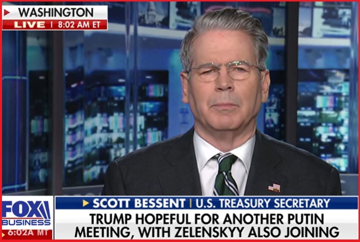 NextImg:Treasury Secretary Scott Bessent: "Europe Needs to Put Up or Shut Up" - The Last Refuge
