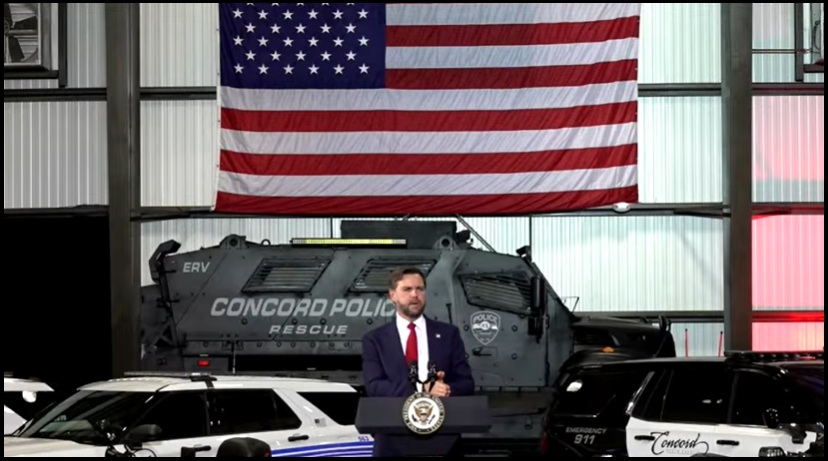 NextImg:JD Vance Gives Law Enforcement and Domestic Security Speech in North Carolina and Takes Media Questions - The Last Refuge