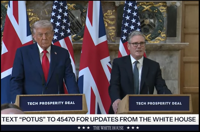 NextImg:President Trump and U.K Prime Minister Keir Starmer Hold a Joint Press Conference - The Last Refuge