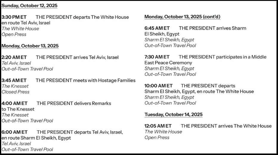 NextImg:President Trump Speaks to Reporters as He Departs U.S. for Israel and Egypt - The Last Refuge