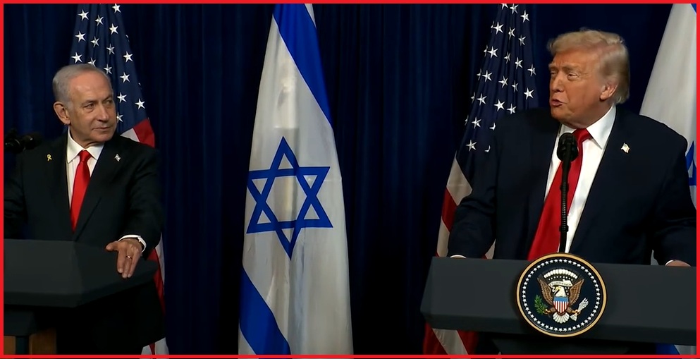 Nervous Netanyahu and President Trump Hold Press Availability: ..."If you don't have Trump"... - The Last Refuge