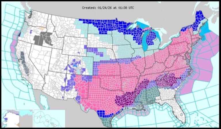 A Significant U.S. Weather Event Begins Tonight - Three Days of Arctic ...