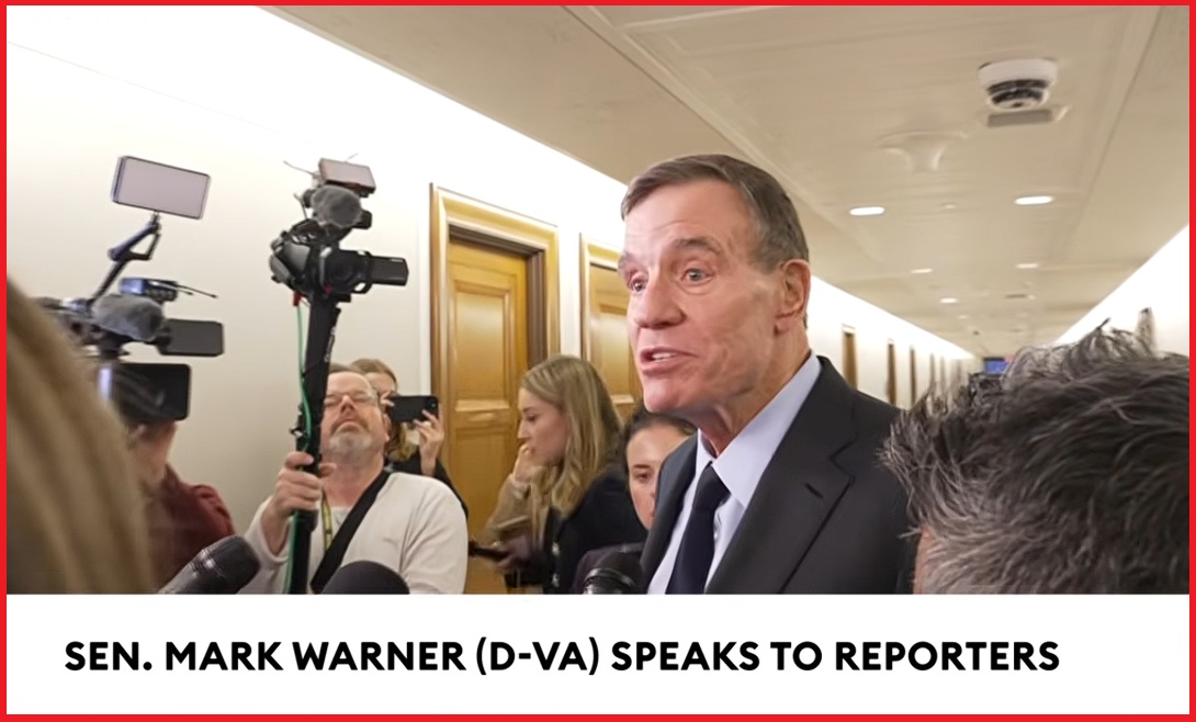 SSCI Vice Chair Mark Warner Finds Out DNI Tulsi Gabbard Has Puerto Rico Voting Machines