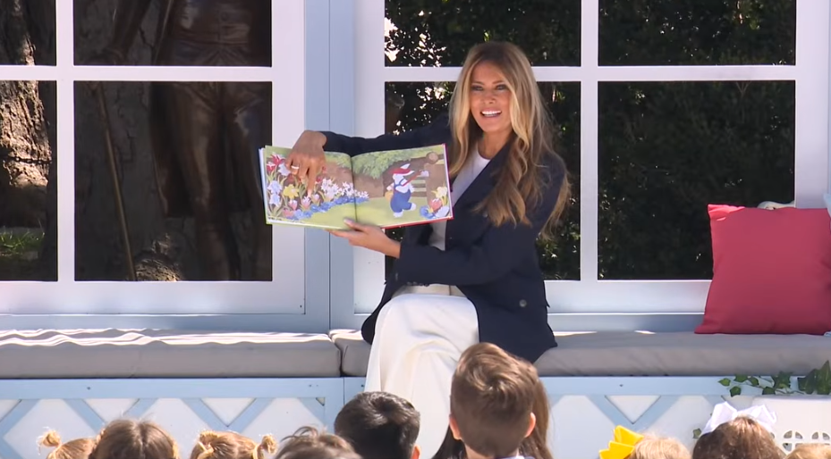 President Donald Trump and First Lady Melania Trump Celebrate Easter