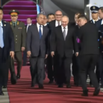 Russian Federation President Vladimir Putin Arrives in Beijing, China for Summit with Chairman Xi