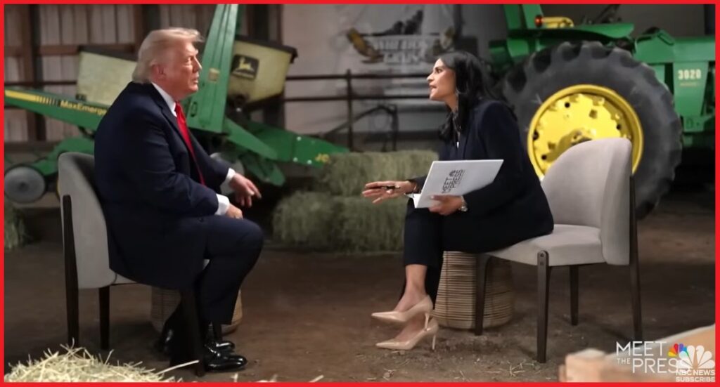 President Trump Meet the Press Interview - Full Video and Transcript ...